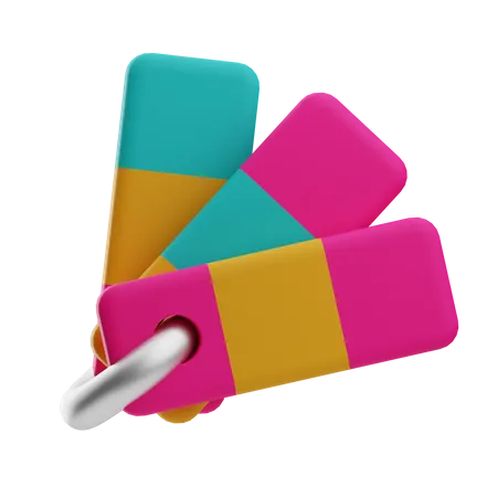 Color Palette 3D Icon
