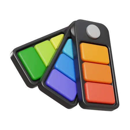 Color Palettes  3D Icon