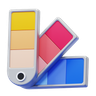 color-palette 3d logo