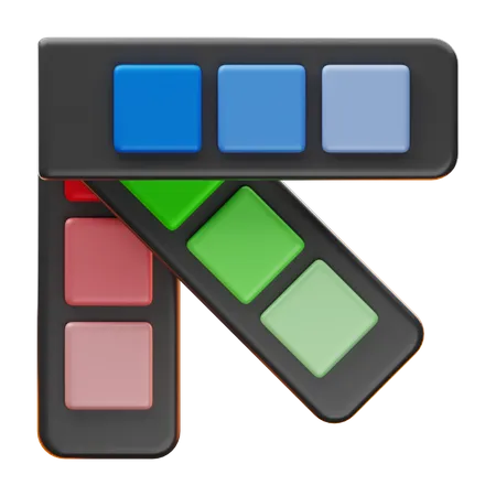 Color Pallet 3D Icon