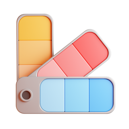 Color Pallete  3D Icon