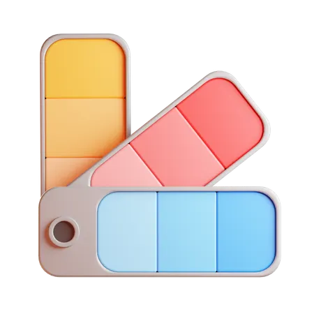 Color Pallete  3D Icon