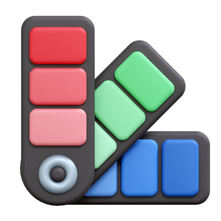 Color Pallete  3D Icon