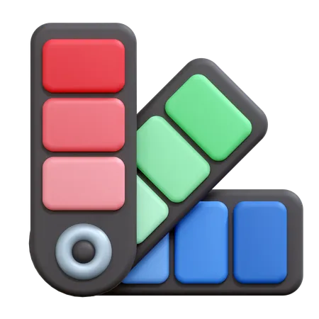 Color Pallete  3D Icon