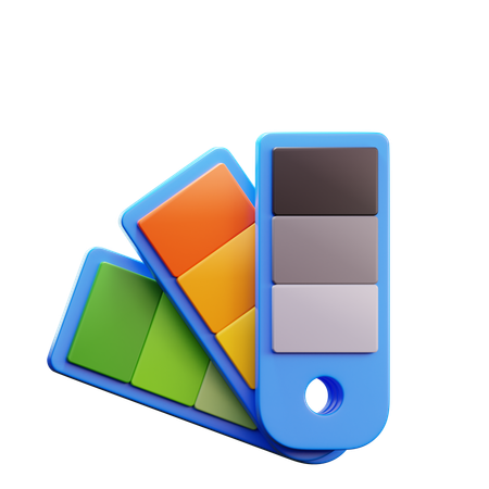 Color Pantone  3D Icon