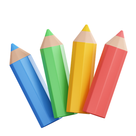 Color Pencil  3D Icon