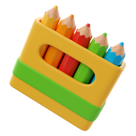 Color Pencil  3D Icon