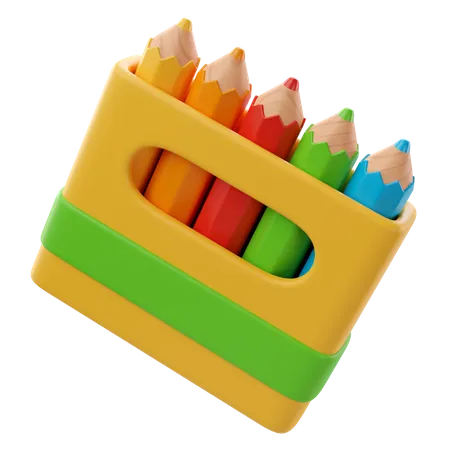 Color Pencil  3D Icon