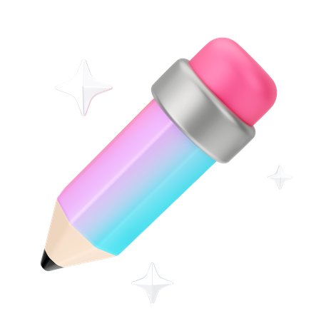 Color Pencil  3D Icon