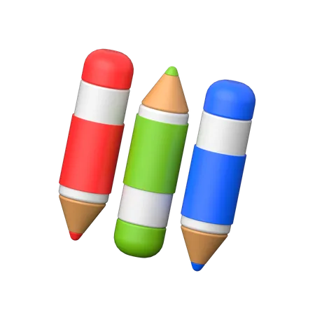 Color Pencil  3D Icon