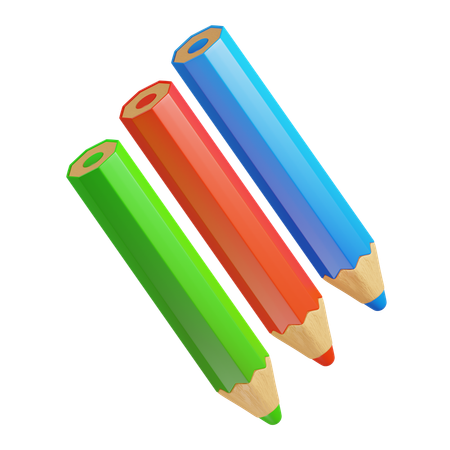 Color Pencils  3D Icon