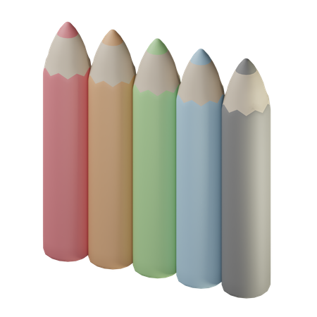 Color Pencils  3D Icon