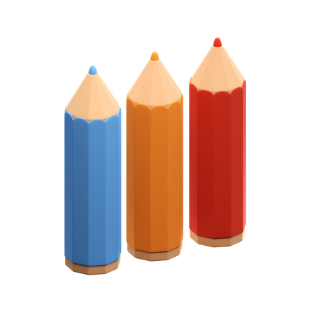 Color Pencils  3D Icon