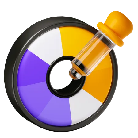 Color picker  3D Icon