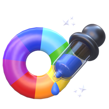 Color Picker  3D Icon