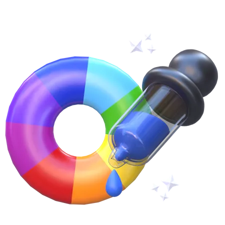 Color Picker  3D Icon