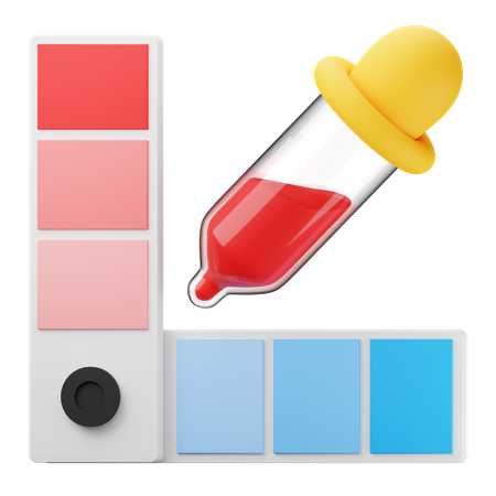 Color Picker  3D Icon