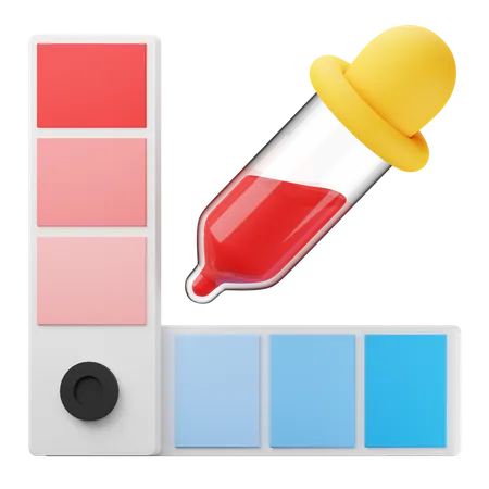 Color Picker  3D Icon