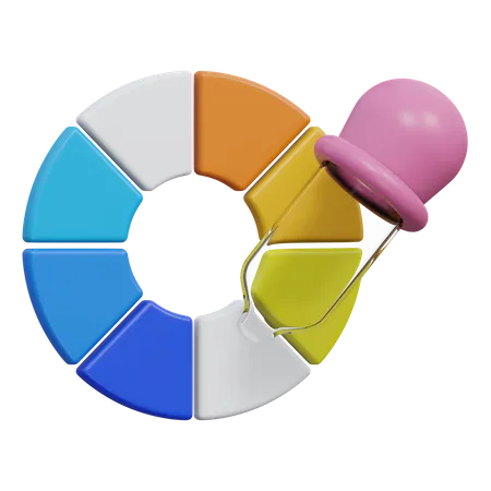 Color Picker  3D Icon