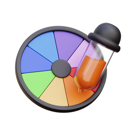 Color Picker  3D Icon