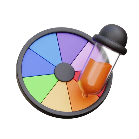 Color Picker  3D Icon