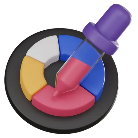 Color Picker  3D Icon