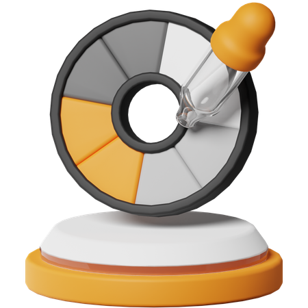 Color Picker  3D Icon