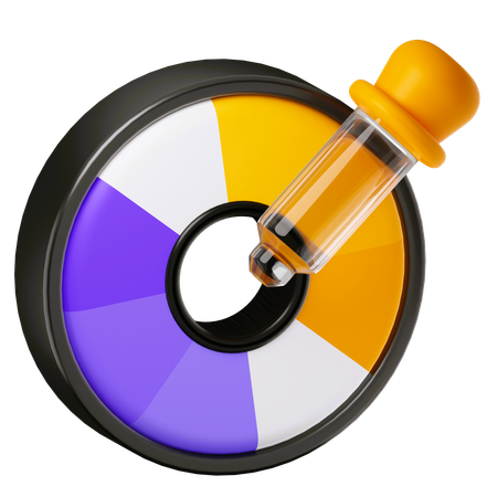 Color picker  3D Icon