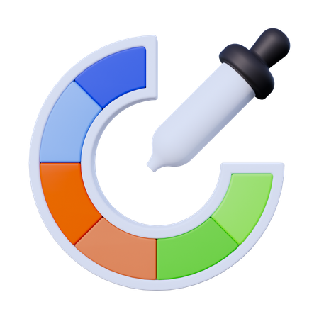 Color Picker  3D Icon