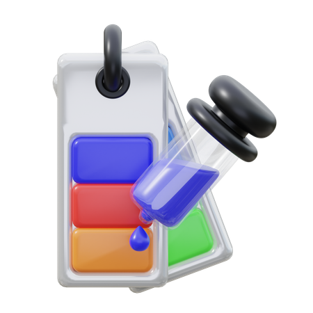 Color Picker  3D Icon