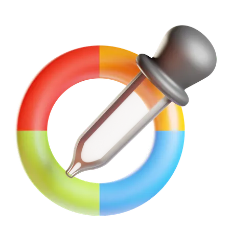 Color Picker  3D Icon