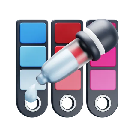 Color Picker  3D Icon