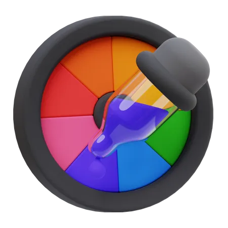 Color Picker  3D Icon