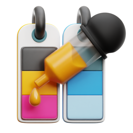 Color Picker  3D Icon