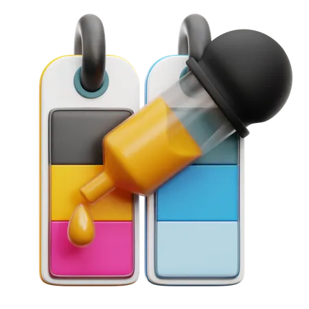 Color Picker  3D Icon