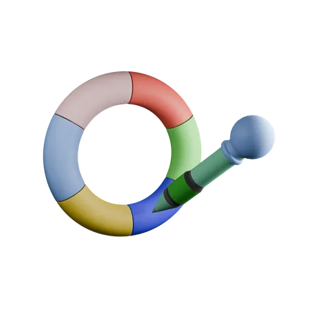 Color Picker  3D Icon