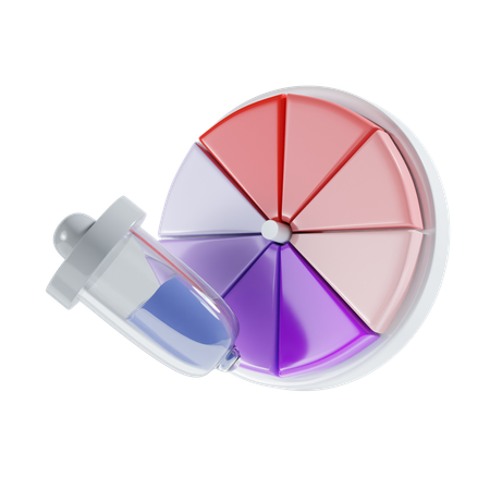 Color Picker  3D Icon