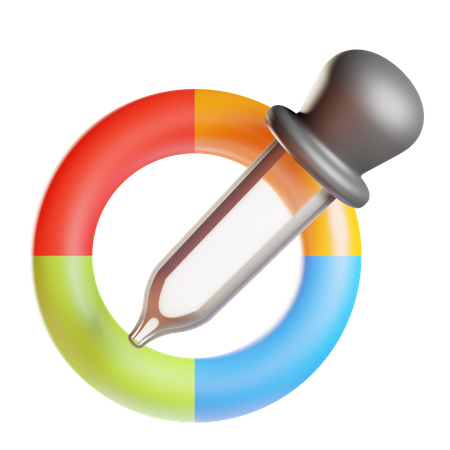 Color Picker  3D Icon