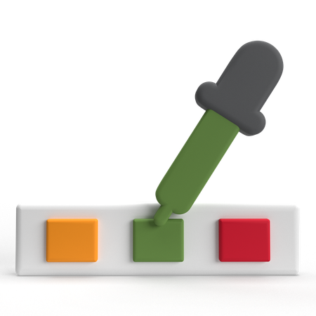Color Picker  3D Icon