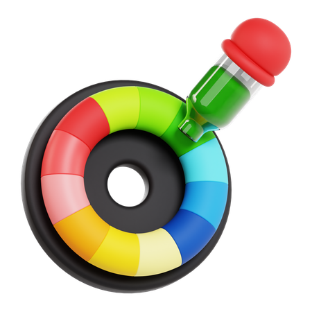 Color Picker  3D Icon