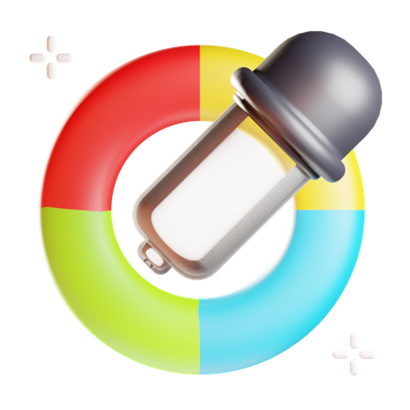 Color Picker  3D Icon