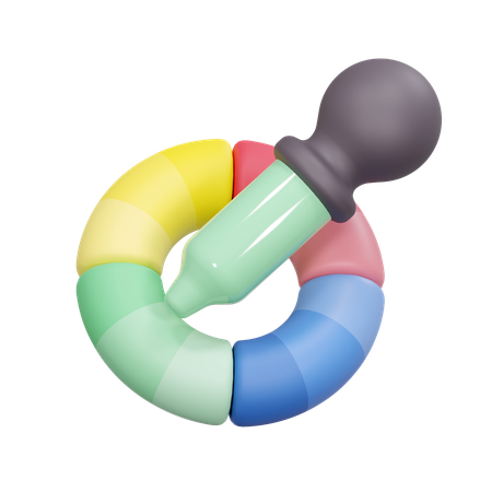Color Picker  3D Icon