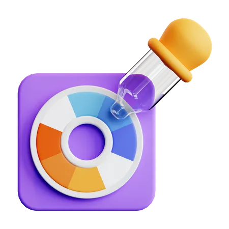 Color Picker  3D Illustration