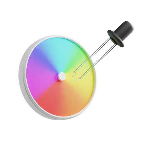 Color Picker  3D Illustration