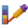 3d color pick logo