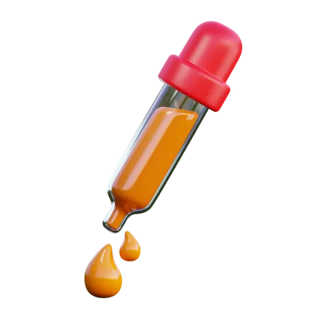 Color Pipette  3D Icon