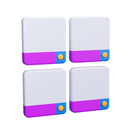 Color Scheme  3D Icon