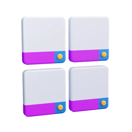 Color Scheme  3D Icon