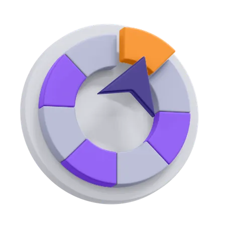 An Icon Of Color Selector 3D Icon