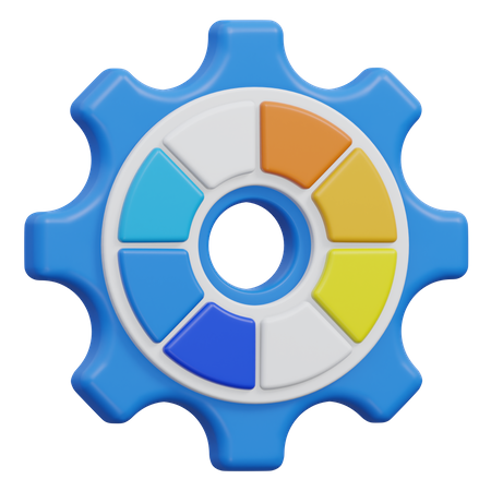 Color Setting  3D Icon